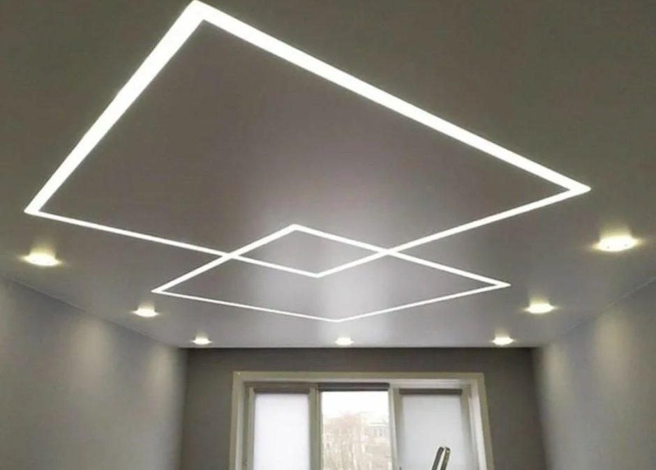 Светящийся подвесной потолок