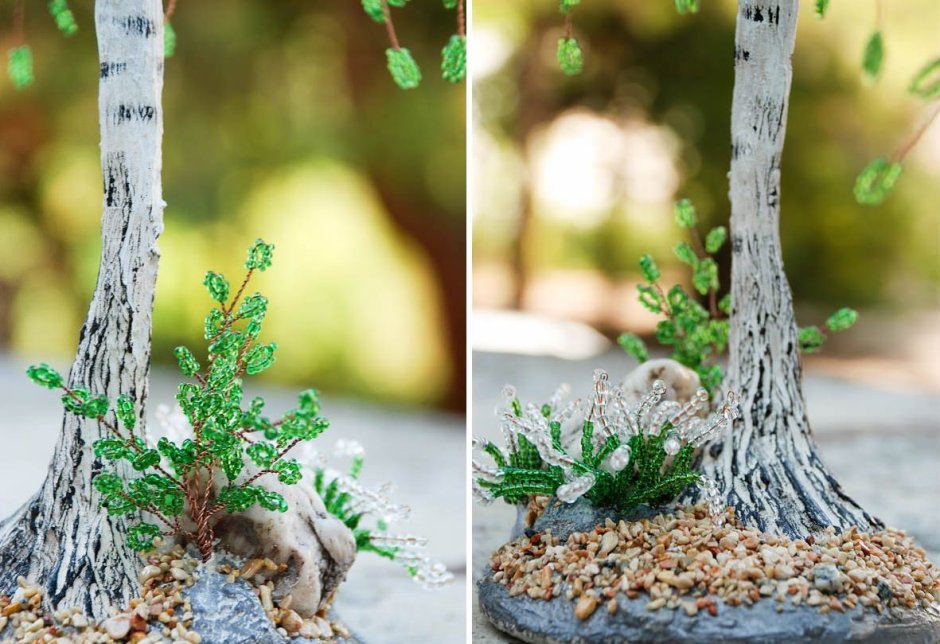 Береща на красивом фоне