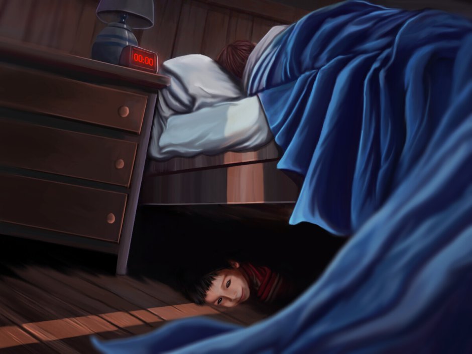 Чудовище из под кровати