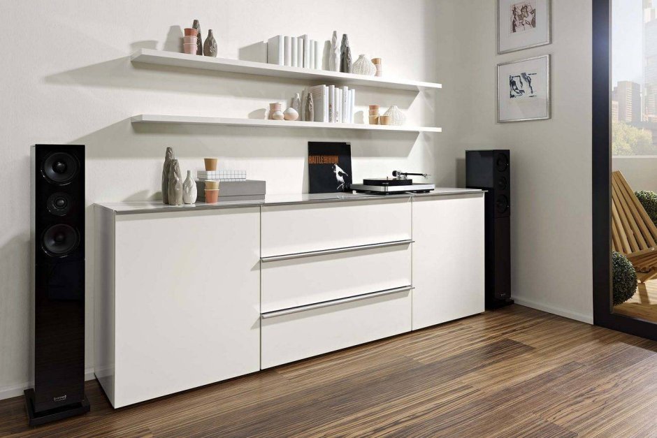 Комод с профилем gola Modus