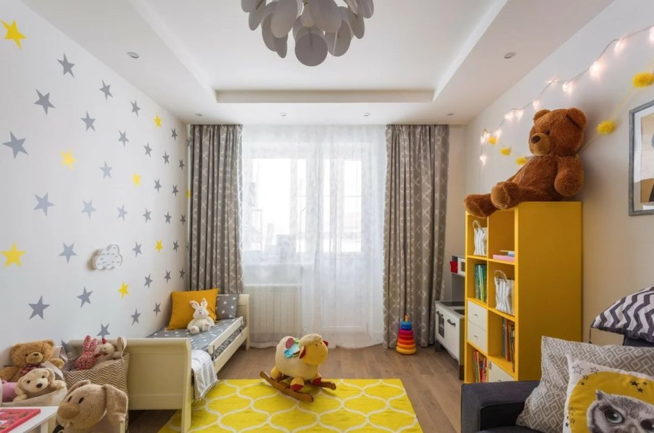 Простая детская комната