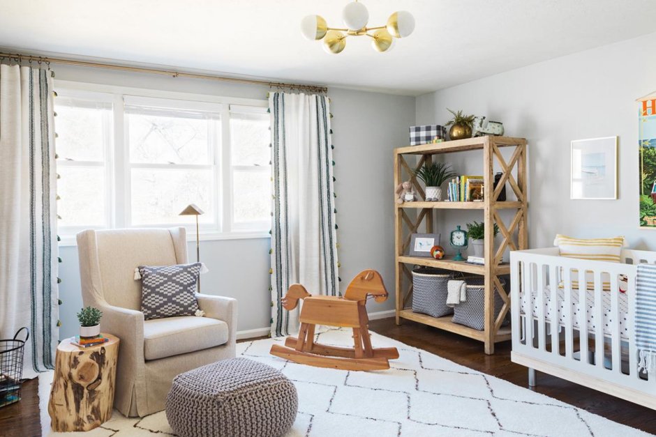 Детская в теплых тонах