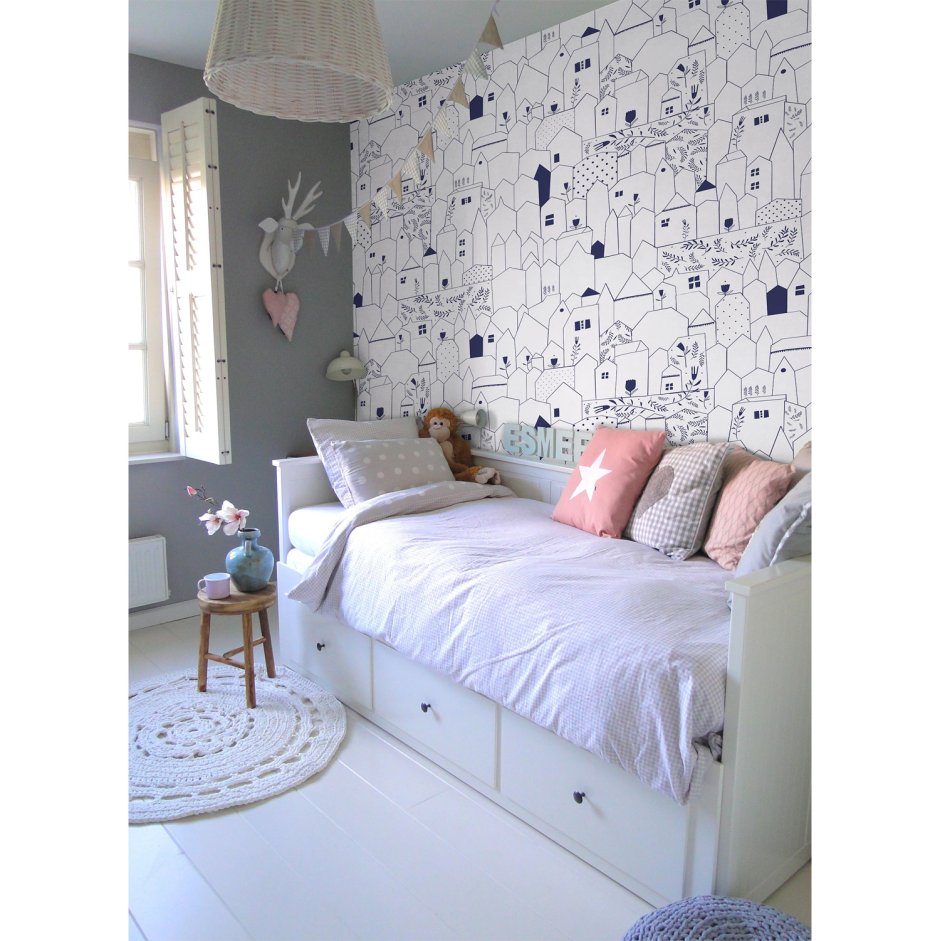 Детская в кофейных тонах