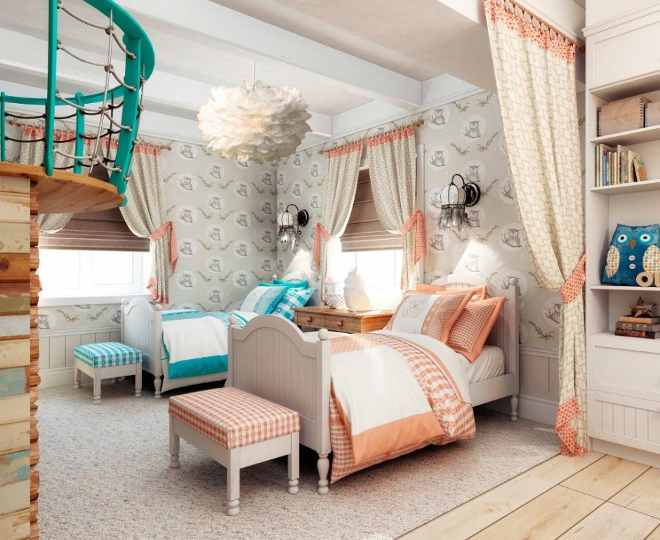 Детская мебель для двоих разнополых