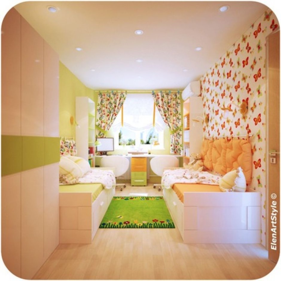 Комната для двух девочек