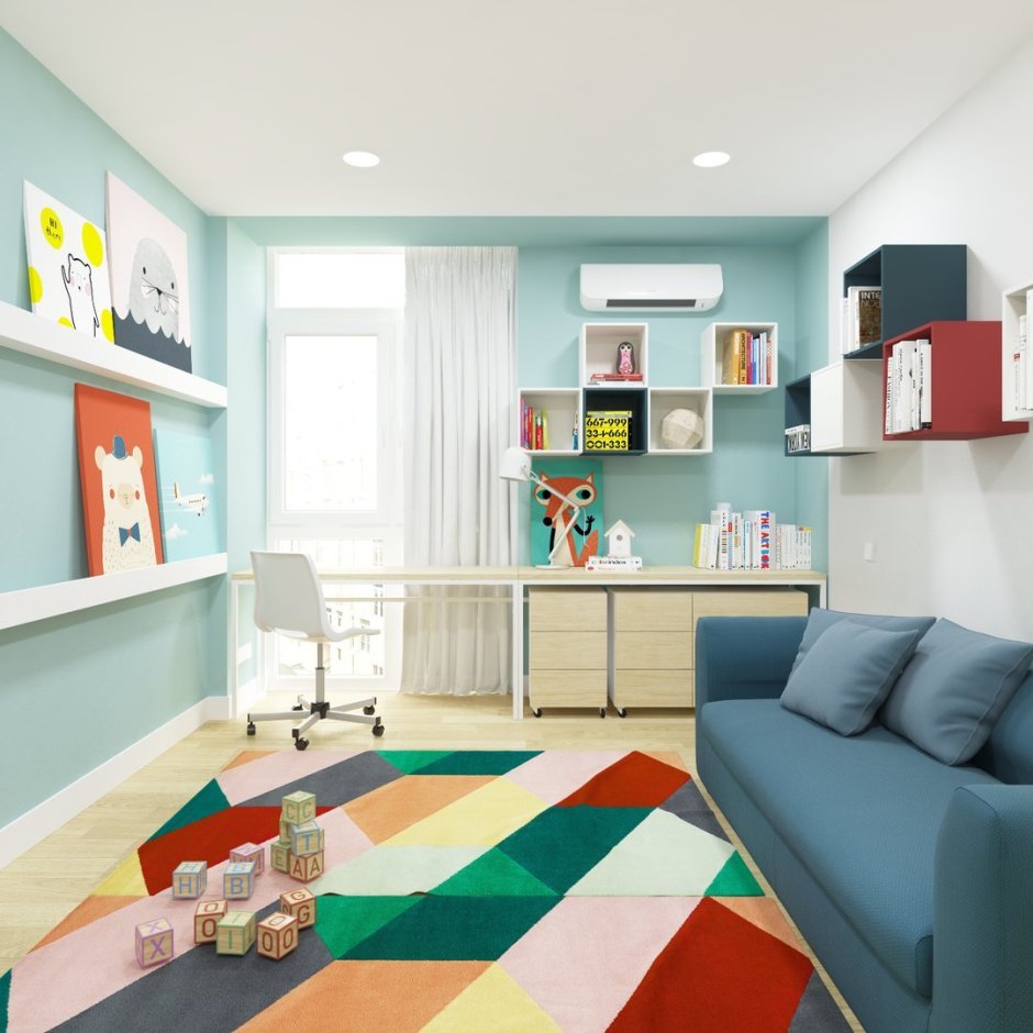 Светлая комната для подростка