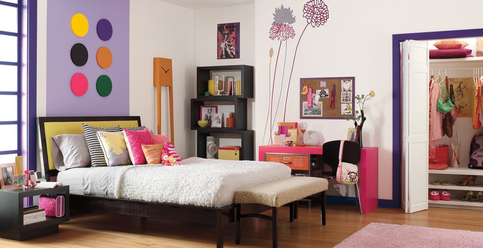 Красивый интерьер детской комнаты