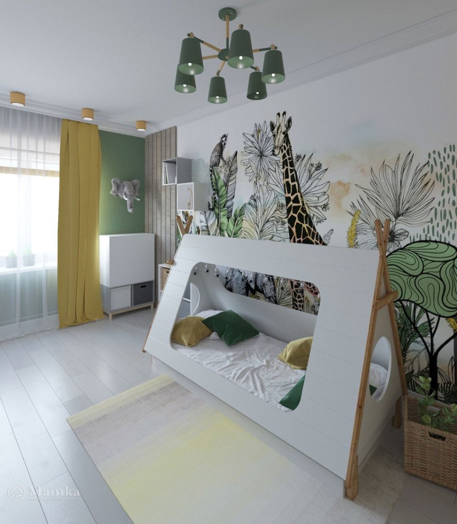 Фон детский интерьер