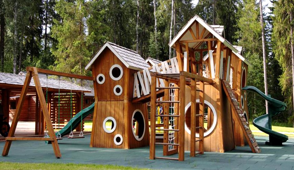 Красивые детские площадки