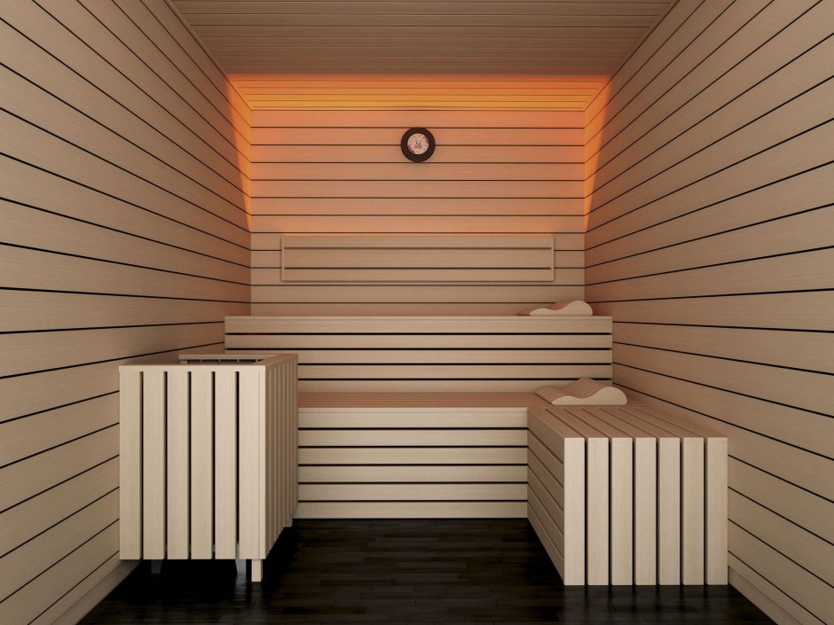 Вагонка в парилке горизонтально