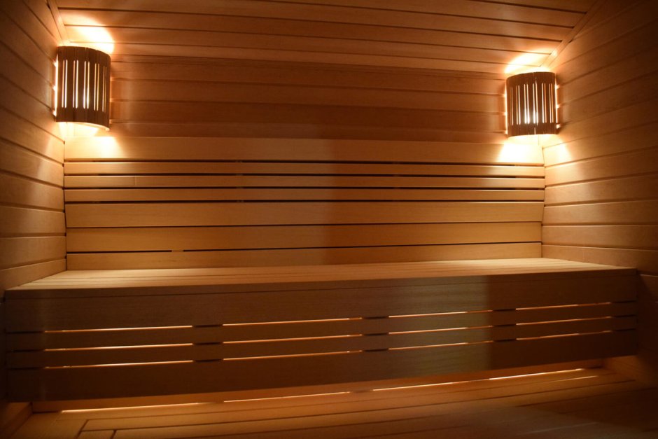 Горизонтальная отделка парной