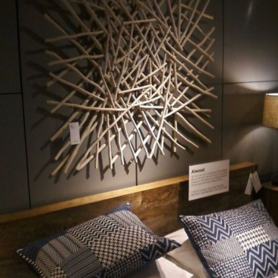 Необычный декор стен