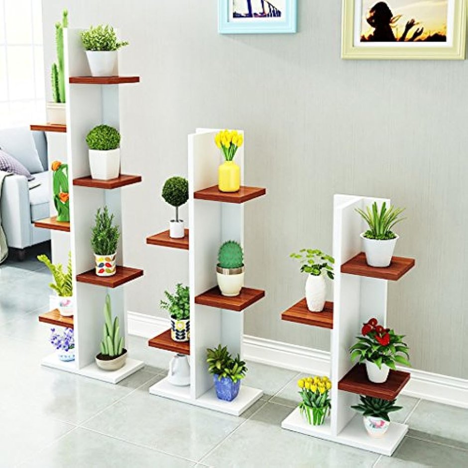 Ступенчатые стеллажи для цветов