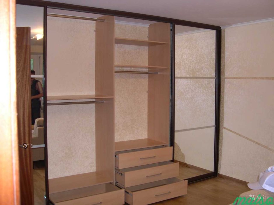 Встроенные шкафы в спальню