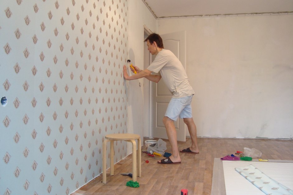 Варианты облейки комнаты