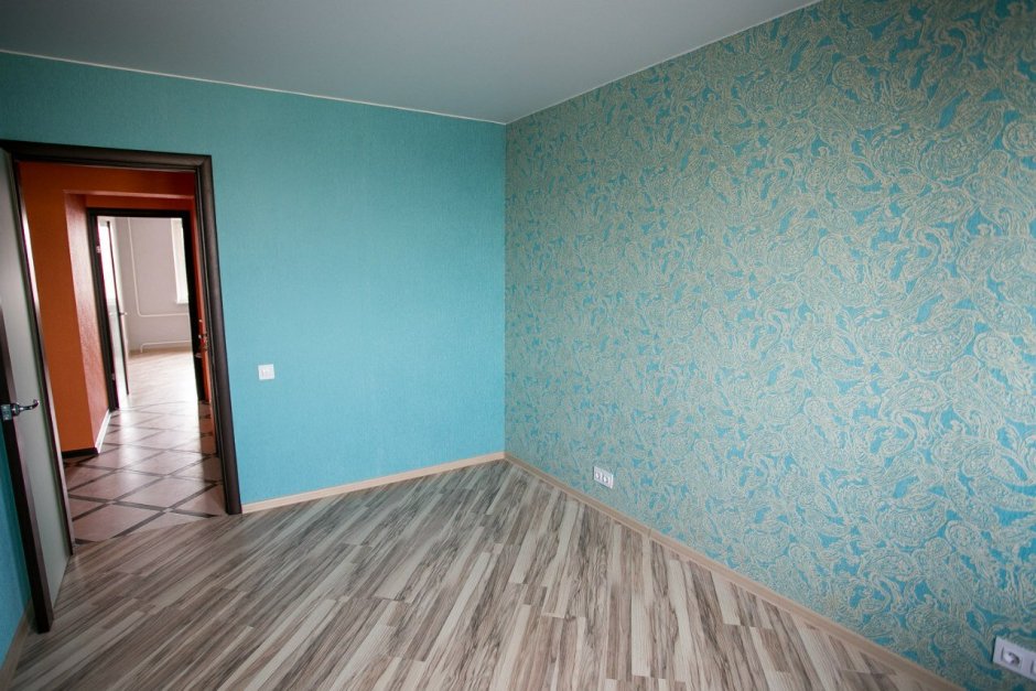 Стены без обоев под покраску