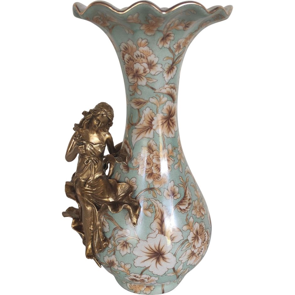 Фарфоровые вазы в бронзе 1895