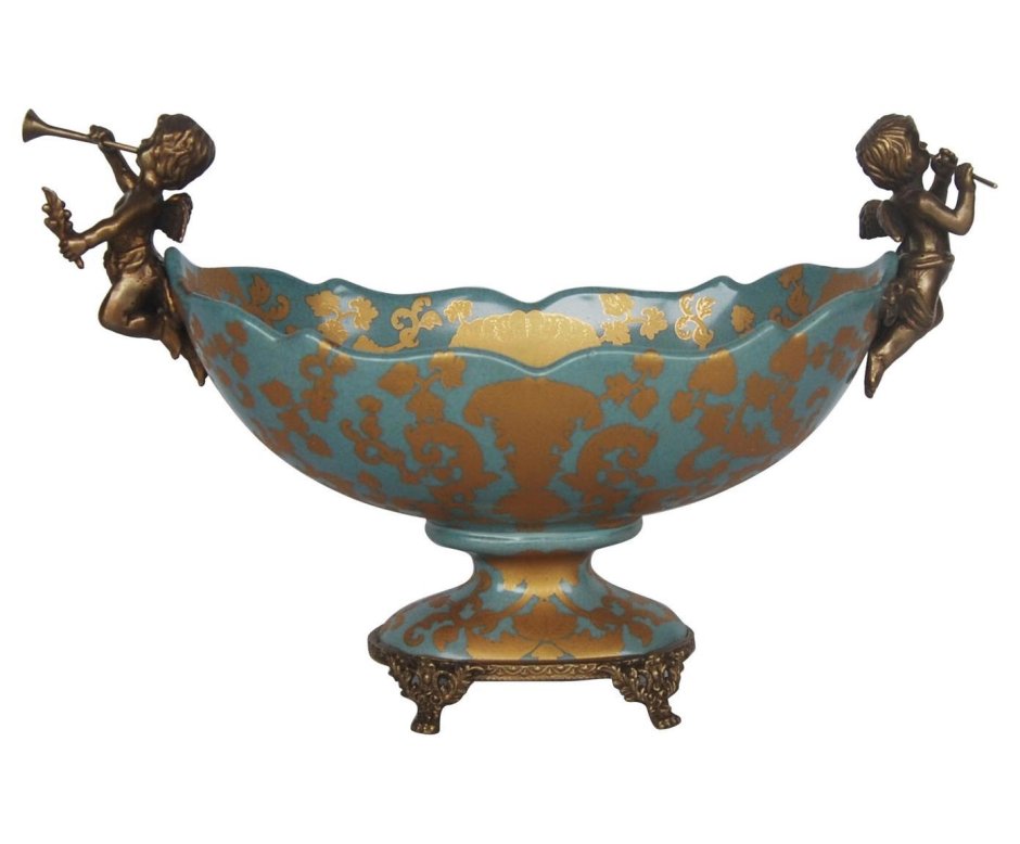 Чаша с феями Антикварные