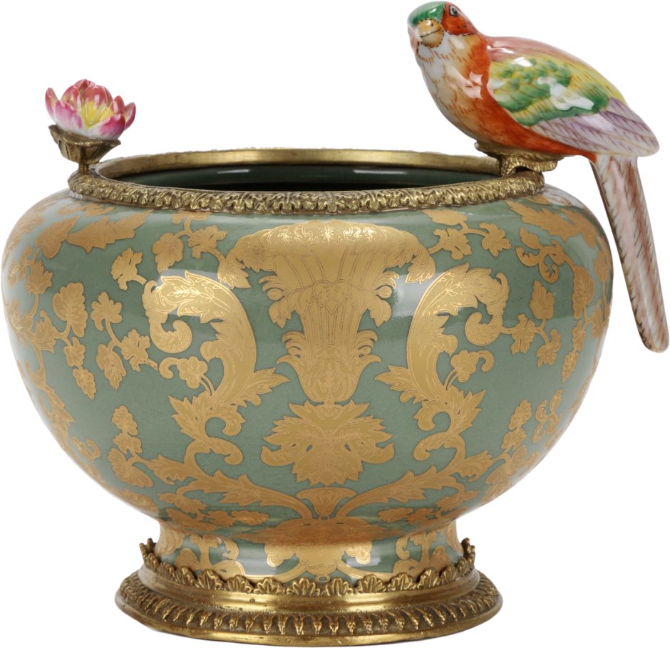 Чаша под старину 26x19x20см