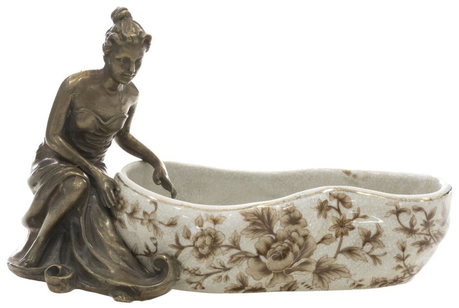 Блюдо под старину 22x19x13см