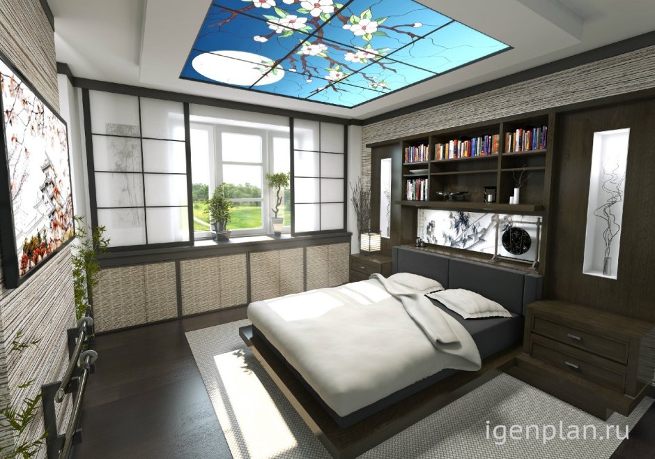 Японский стиль в интерьере детской