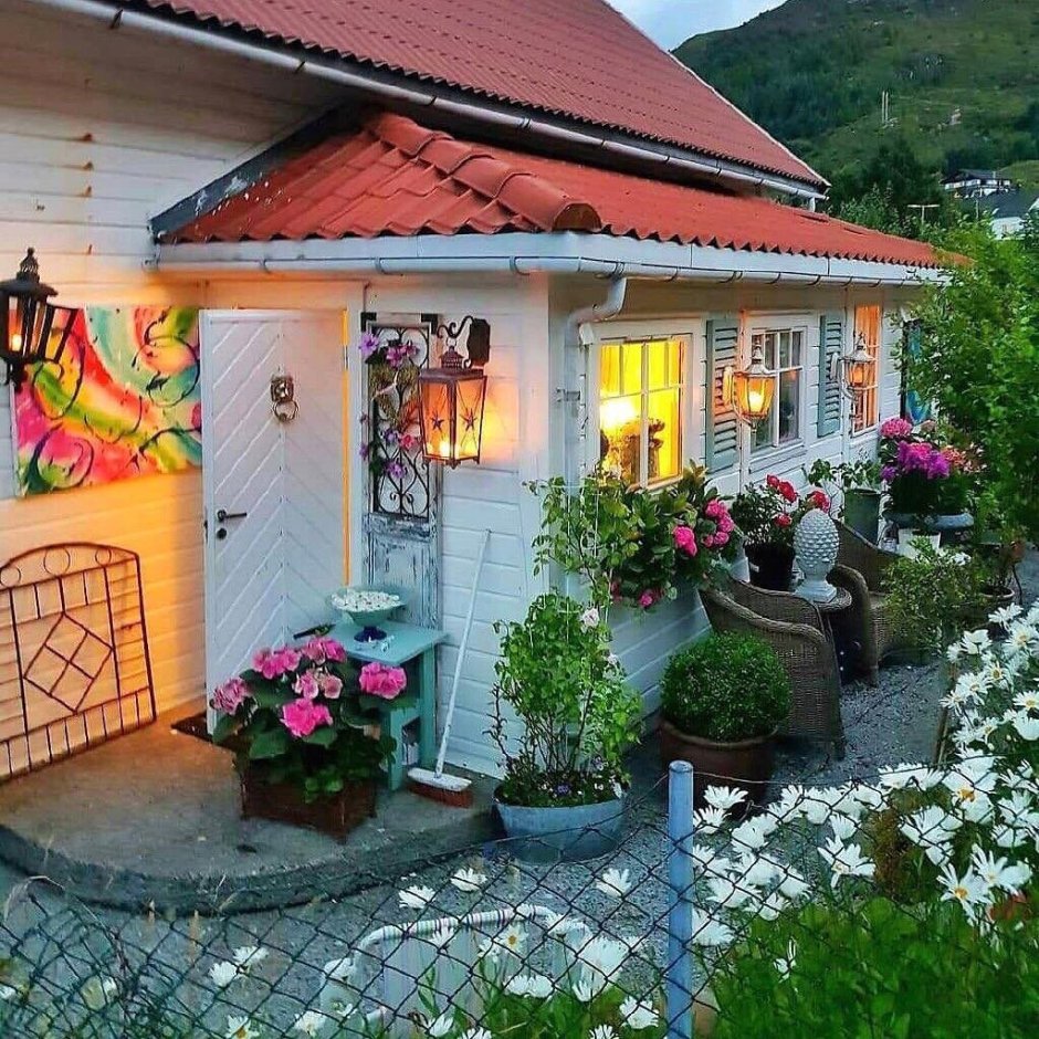 Красивая дача