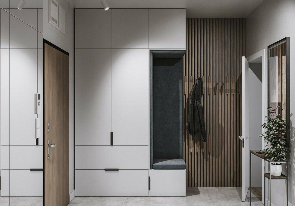 Прихожая в скандинавском стиле