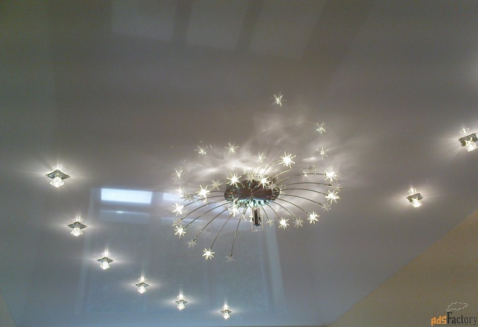 Светильники для натяжных потолков