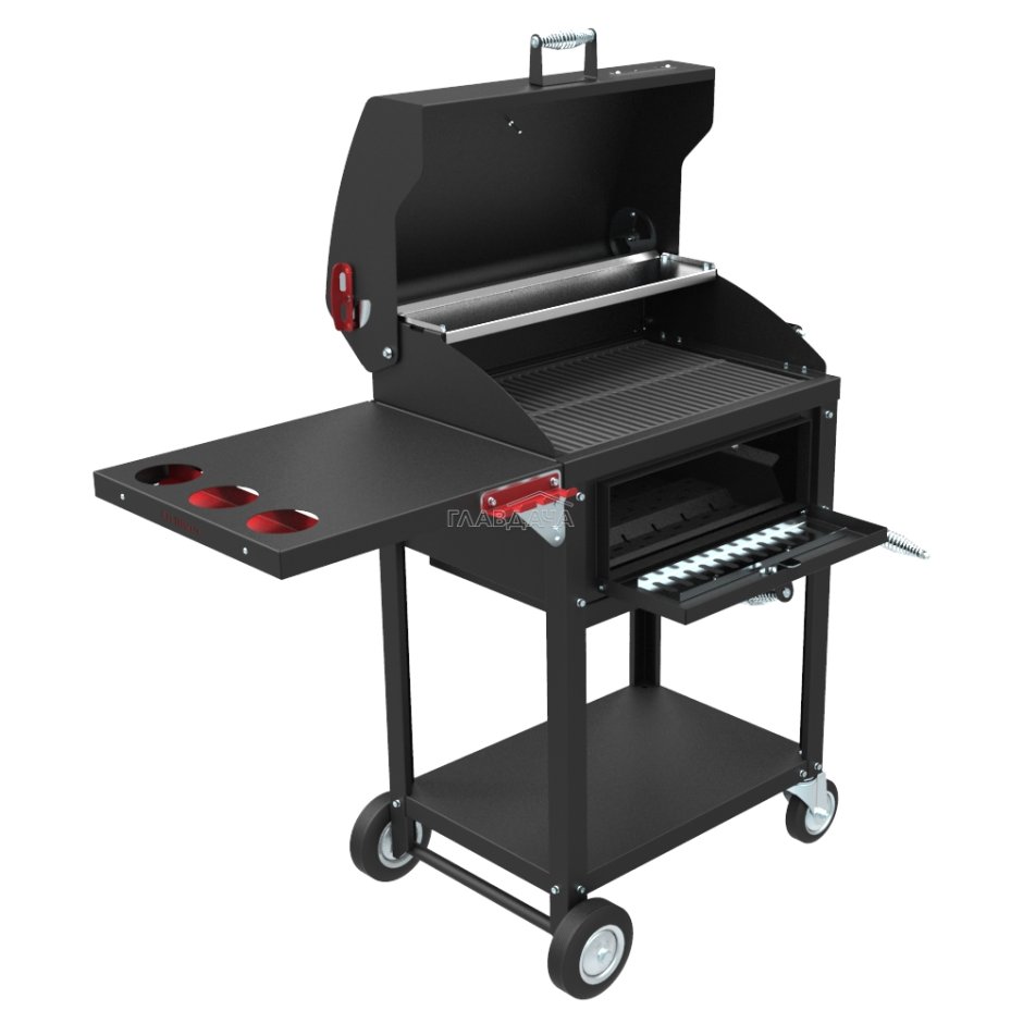 Угольный гриль Oil Drum