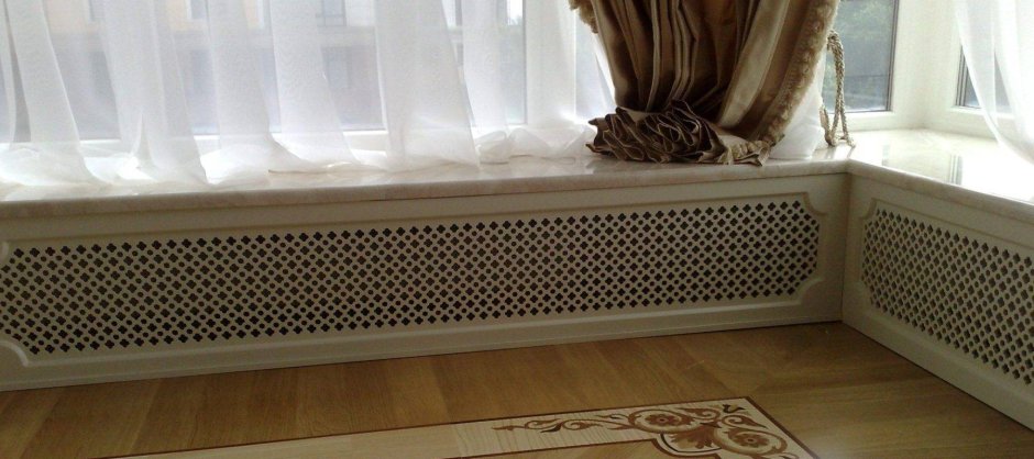 Экран для труб отопления