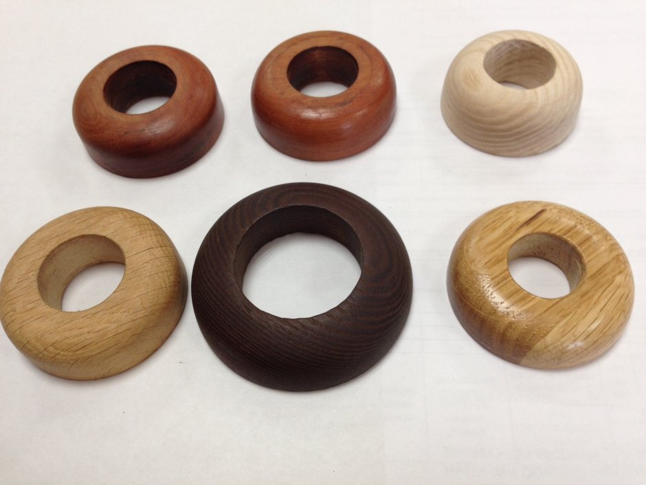Кольцо для трубы дуб 19мм