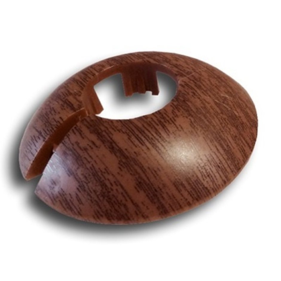 Обвод для труб 3/4 дуб беленый d28 (25шт) идеал