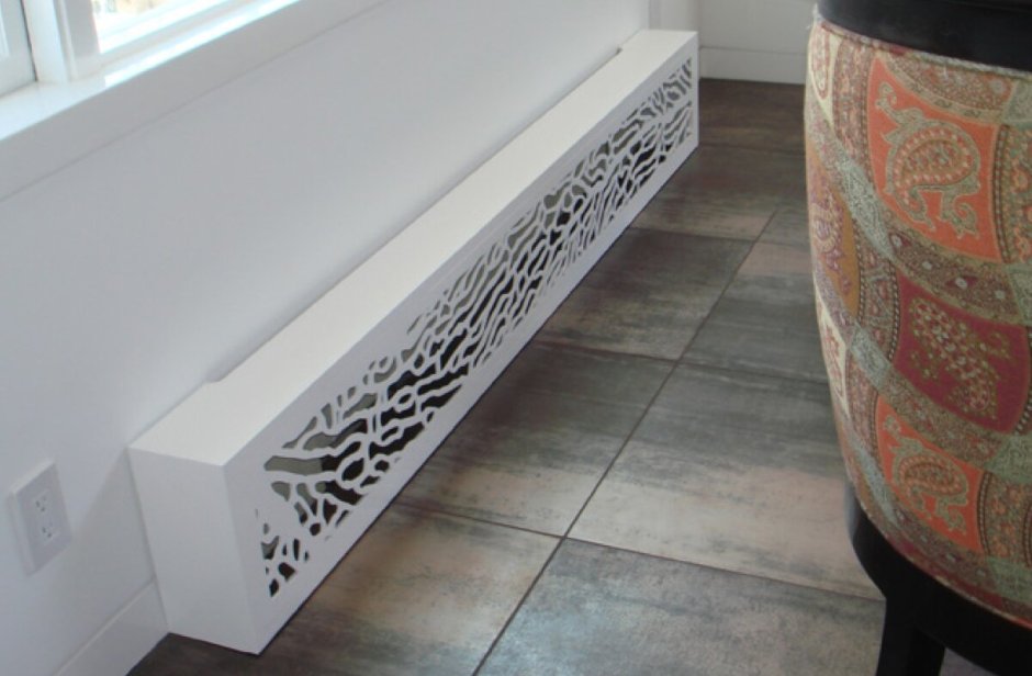 Экран для труб отопления