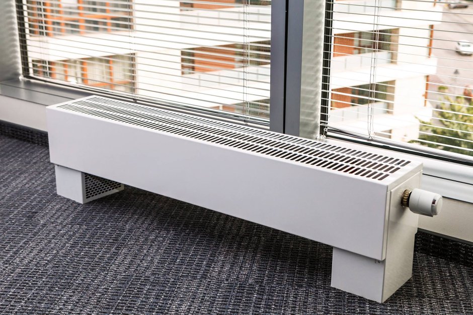 Конвекторный обогреватель внутрипольный водяной 2000