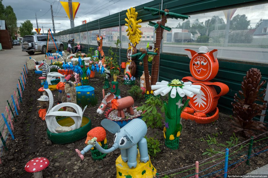 Цветник в детском саду