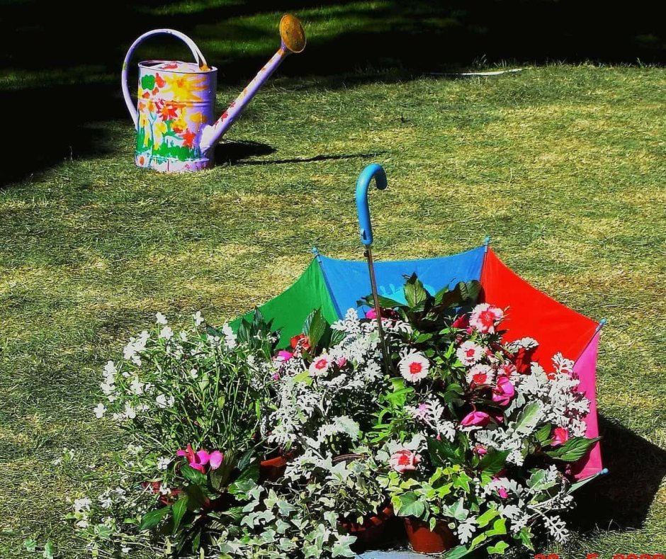 Цветник в детском саду