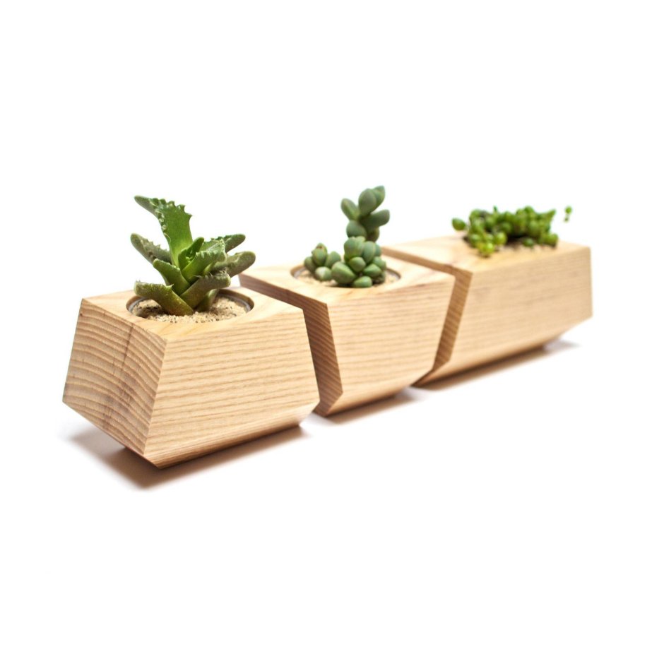 Деревянные кашпо Фабиан Смит