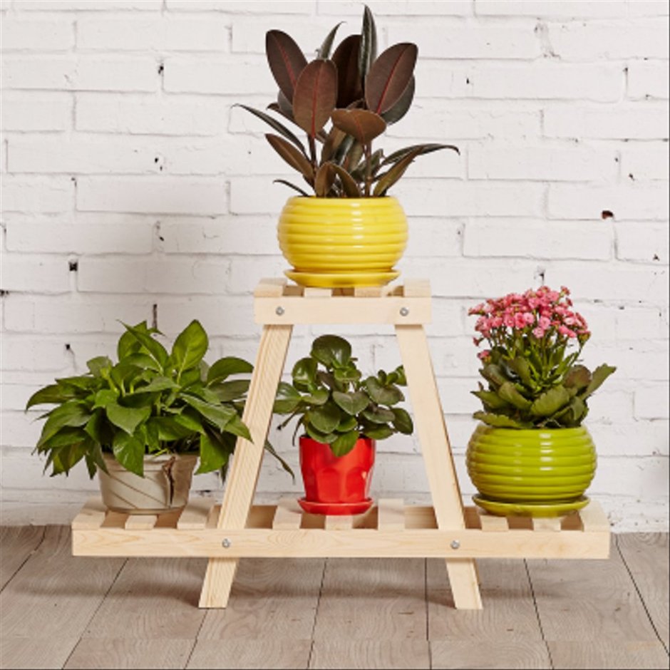 Кашпо "Wood Planter" l