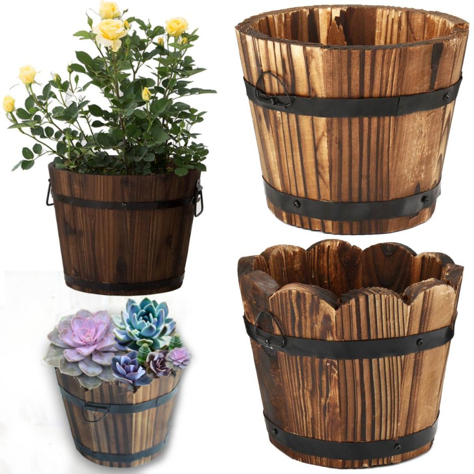 Деревянные кашпо Фабиан Смит