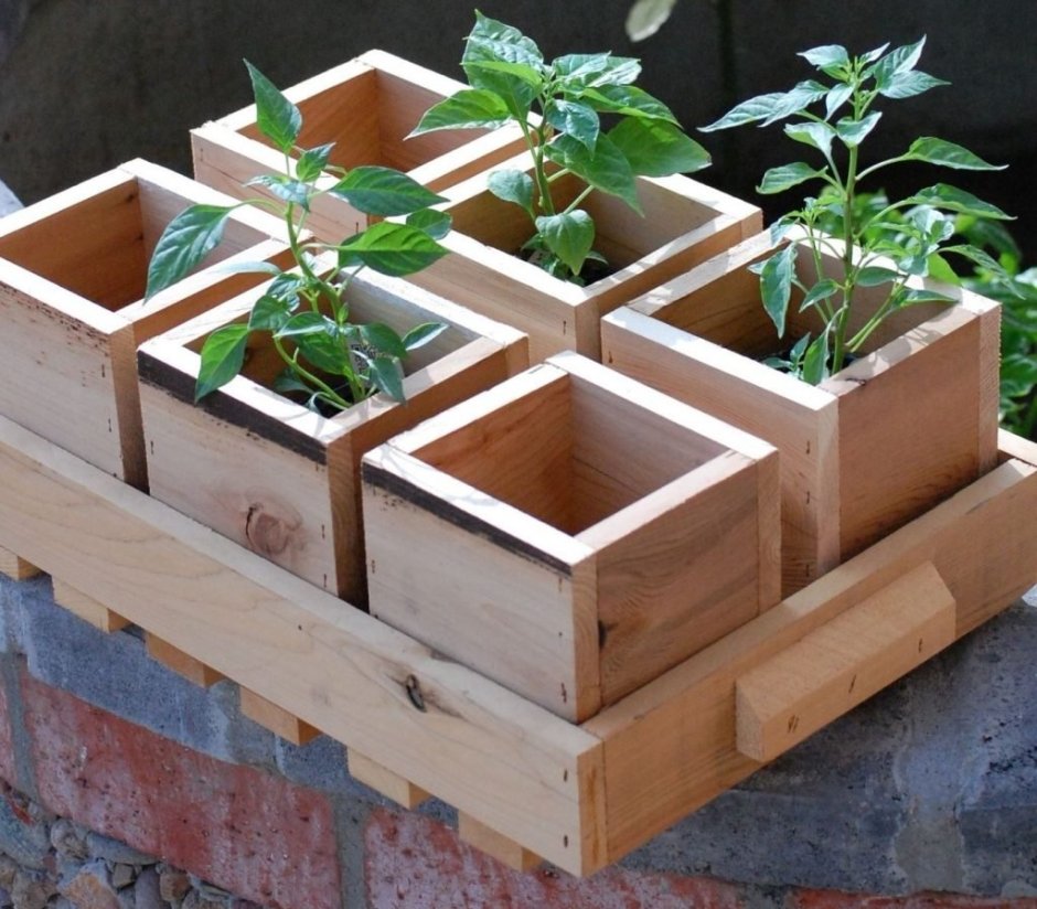 Ящик для растений своими руками