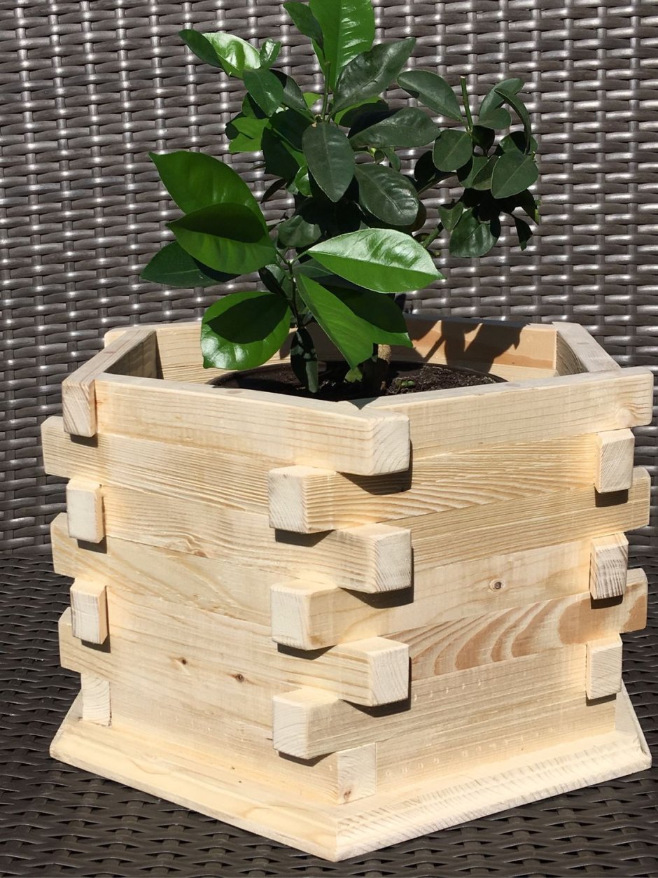 Деревянные ящики для декора