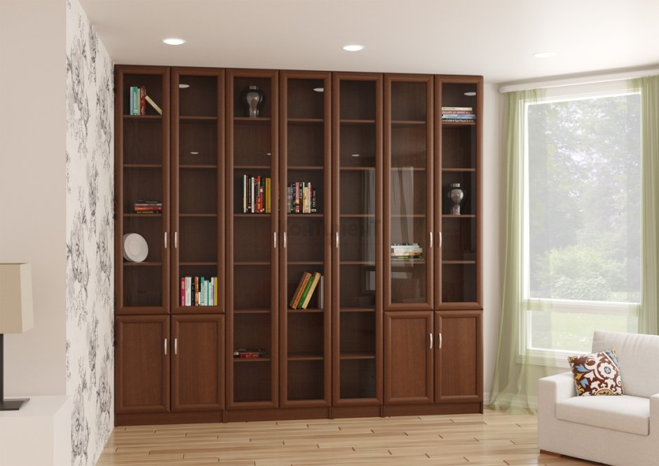 Стенка из дерева