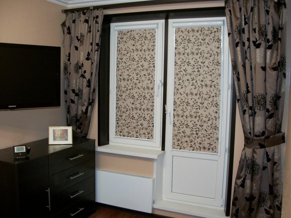 Рулонные шторы в стиле Минимализм