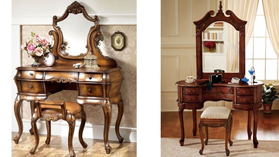 Винтажный туалетный столик