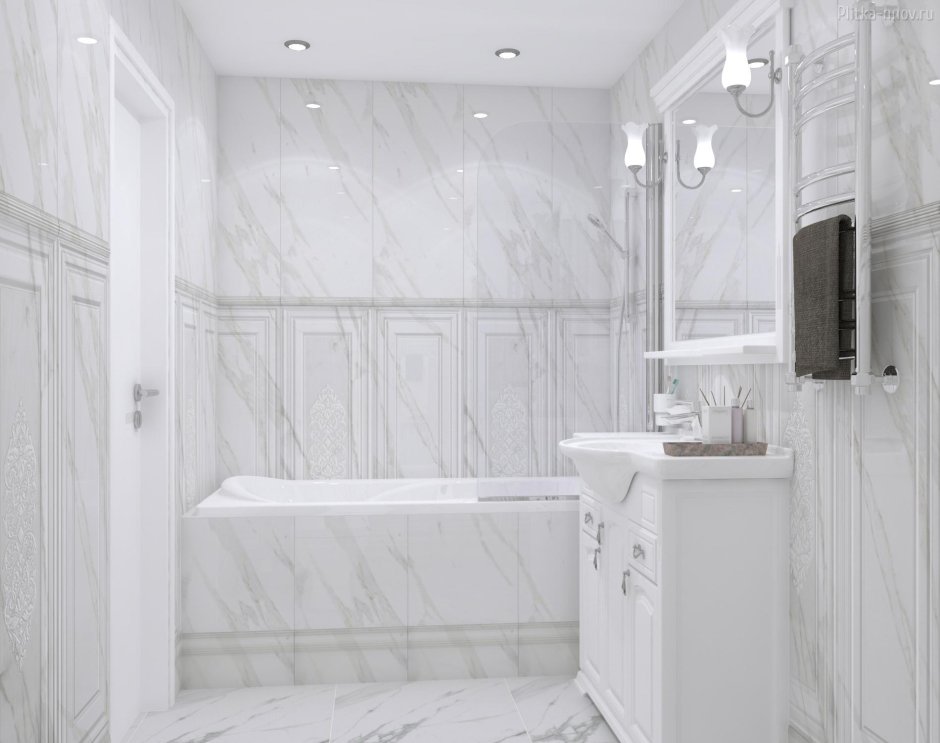 Панели ПВХ Эста с глиттером