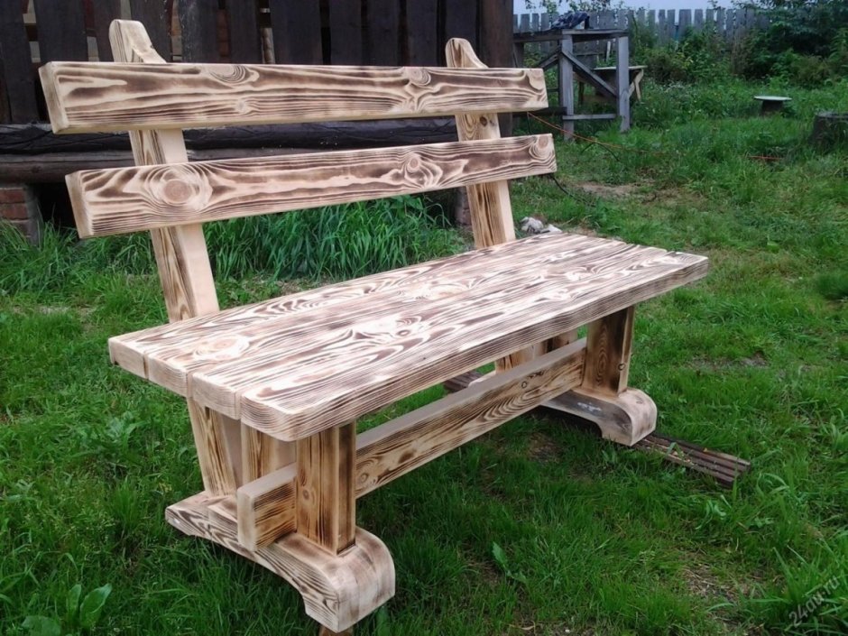 Скамейка Wood Bench