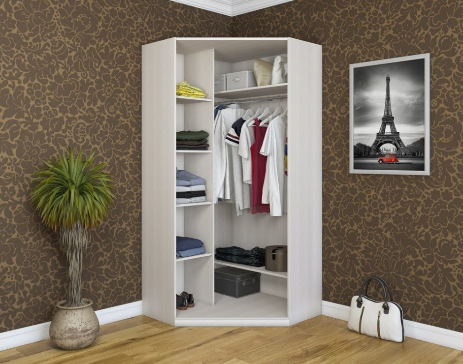 Радиусный шкаф-купе Мебелайн-9