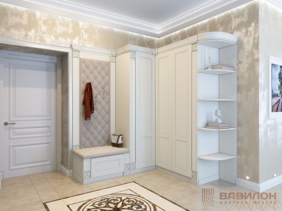 Шкаф угловой Фиеста ясень шимо темный ясень шимо светлый