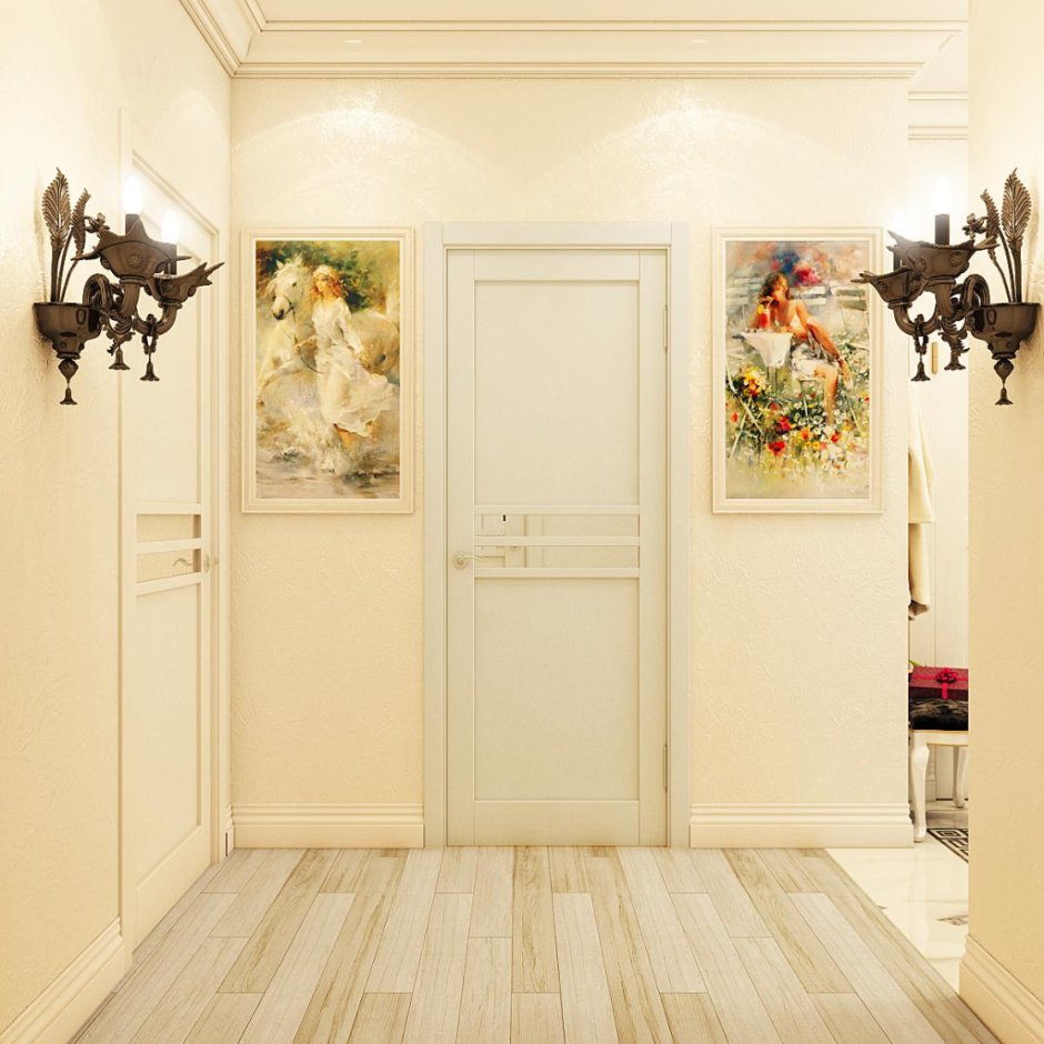 Царговые двери в интерьере