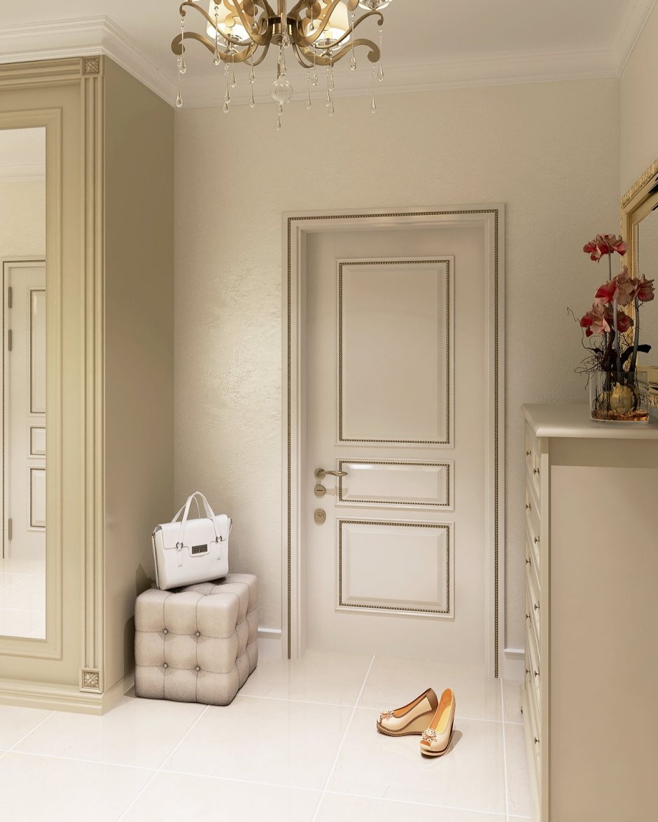 Раздвижные двери в интерьере гостиной